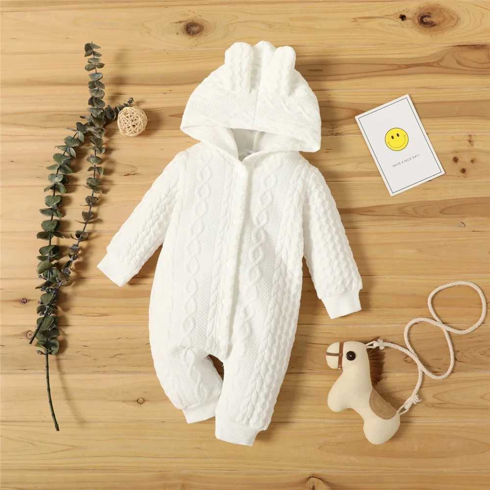 Dompers Baby Spring Jumpsuit Rompers Boys девочки с длинным рукавом новорожденная от 0 до 18 млн. Сплошная одежда для малышей, детка, общий D240425