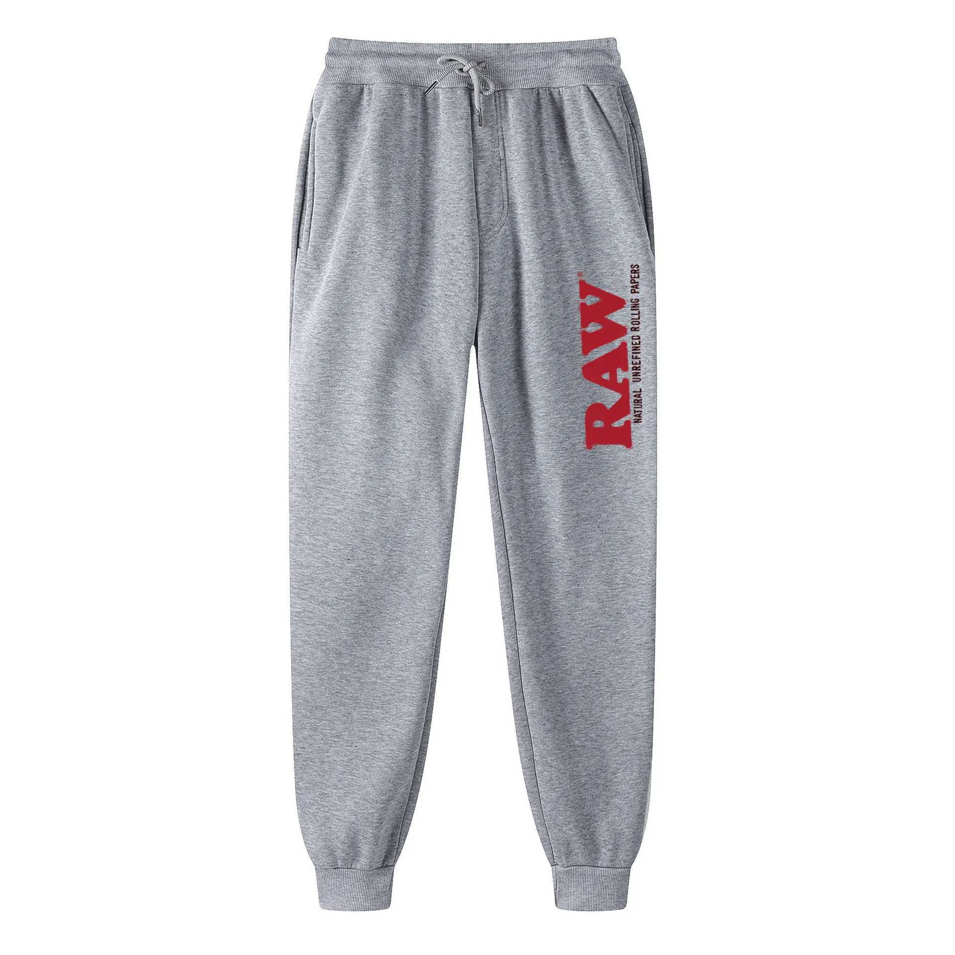 Męskie spodnie surowe nowe spodnie mężczyźni marka men joggery spodnie dresowe spodnie swobodne moda mężczyźni pantn homme jogger hombre strtwear Pants t240425