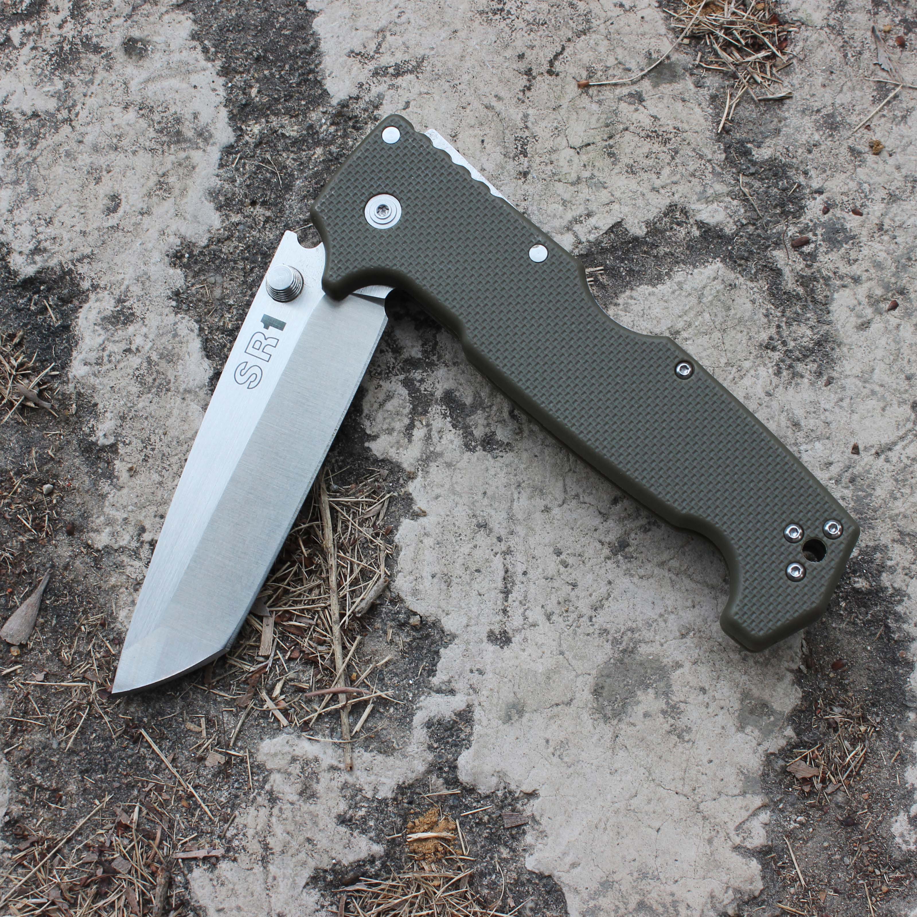 CS SR1 Складной нож CPM-S35VN Нейлоновая ручка Blade Outdoor Camping Hunting Pocket Nives Spartan Tools