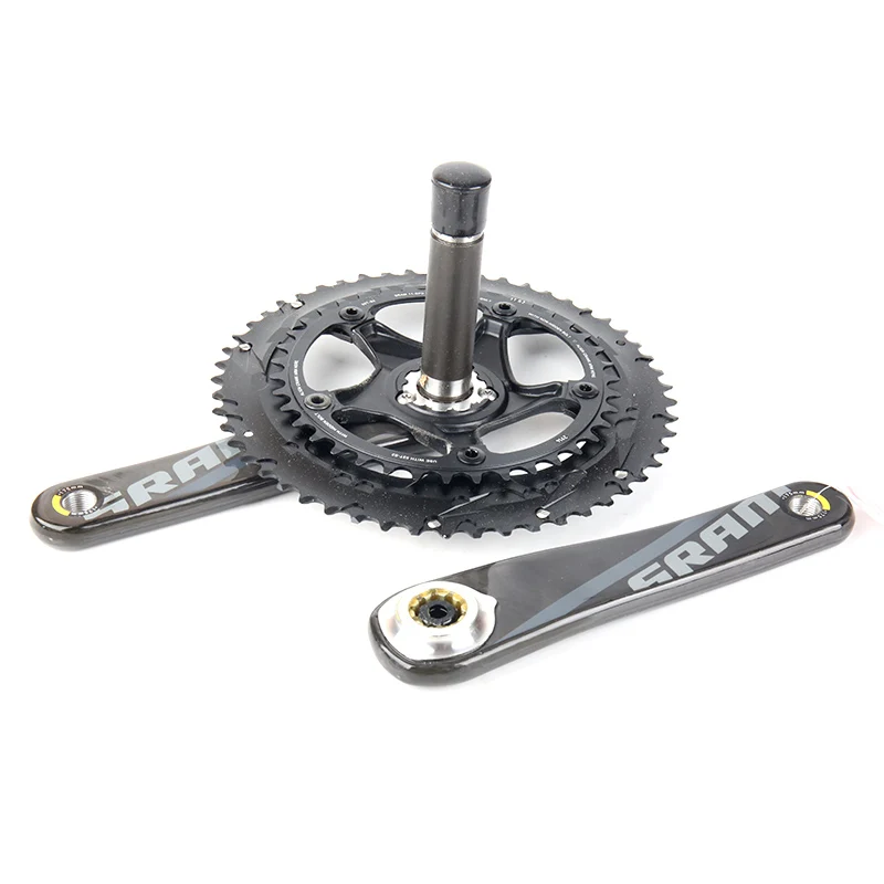 Запчасти SRAM Force 22 2x11 Speed FC Road Bike Bicycle Crankset 50x34t 53x39t 170 172,5 мм углеродная рука gxp