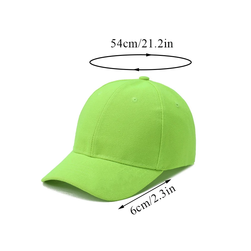 Fashion Candy Color Kinder Baseball Cap Sun Protection Boy Girls Hut Verstellbare Reise Kinder Baseball Mütze Baby Sommersonne Hut