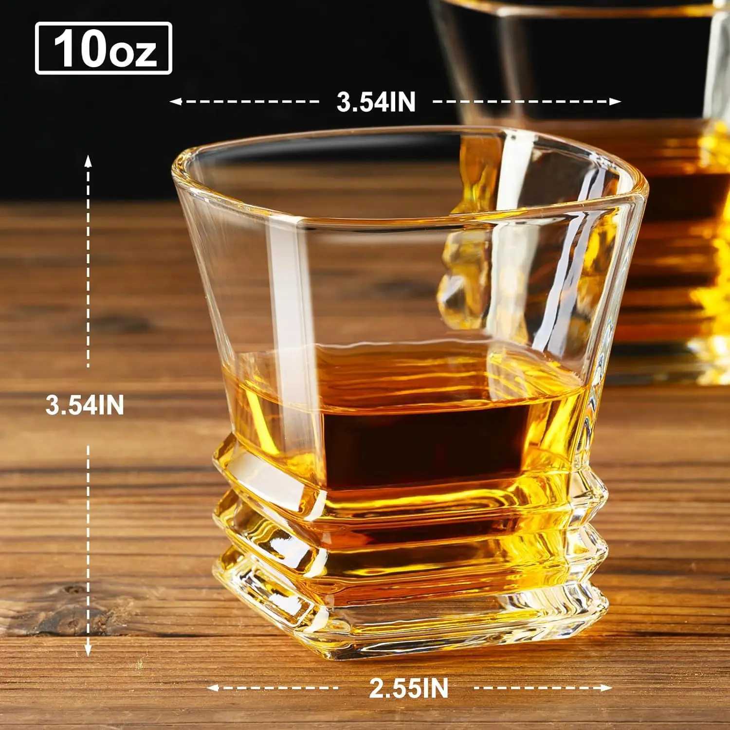 Gobelers Transparent Tower Shape Ktv Bar Verres à vin House Party Soju Glass Cups Liquor Mug Elegant Friend Gift H240425