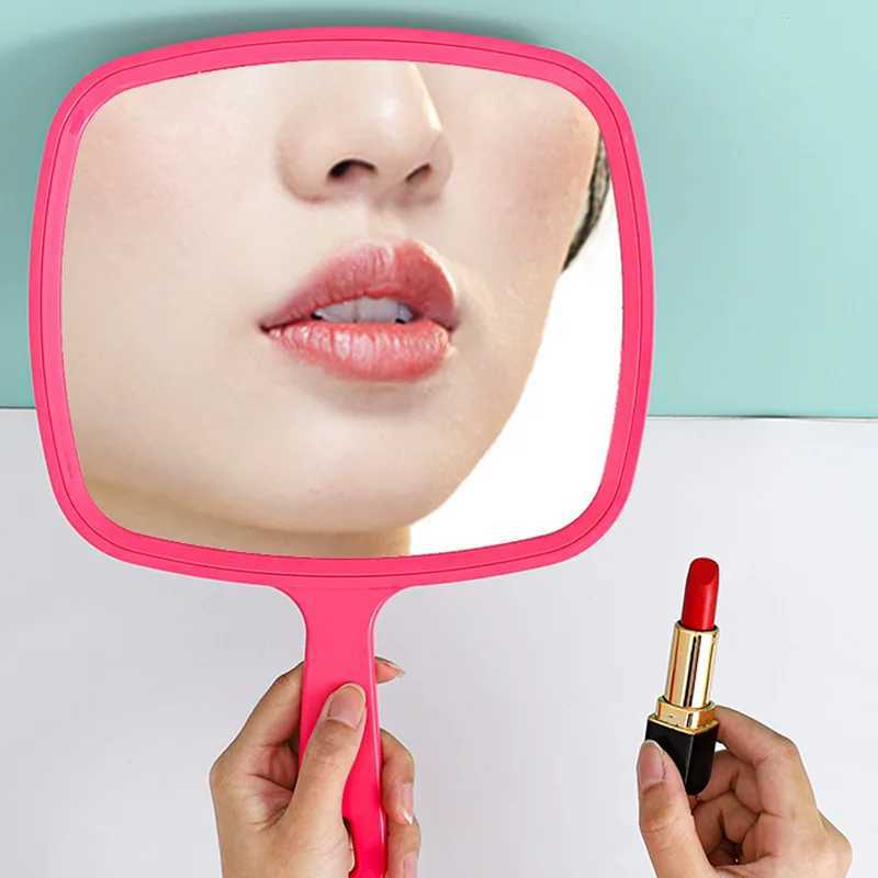Aynalar Yeni Elde Makyaj Ayna Kare Kompakt Ayna Spa Salon Makyaj Vanity Ayna Öğrenci Ayna Masaüstü Kozmetik Ayna Kadınlar İçin