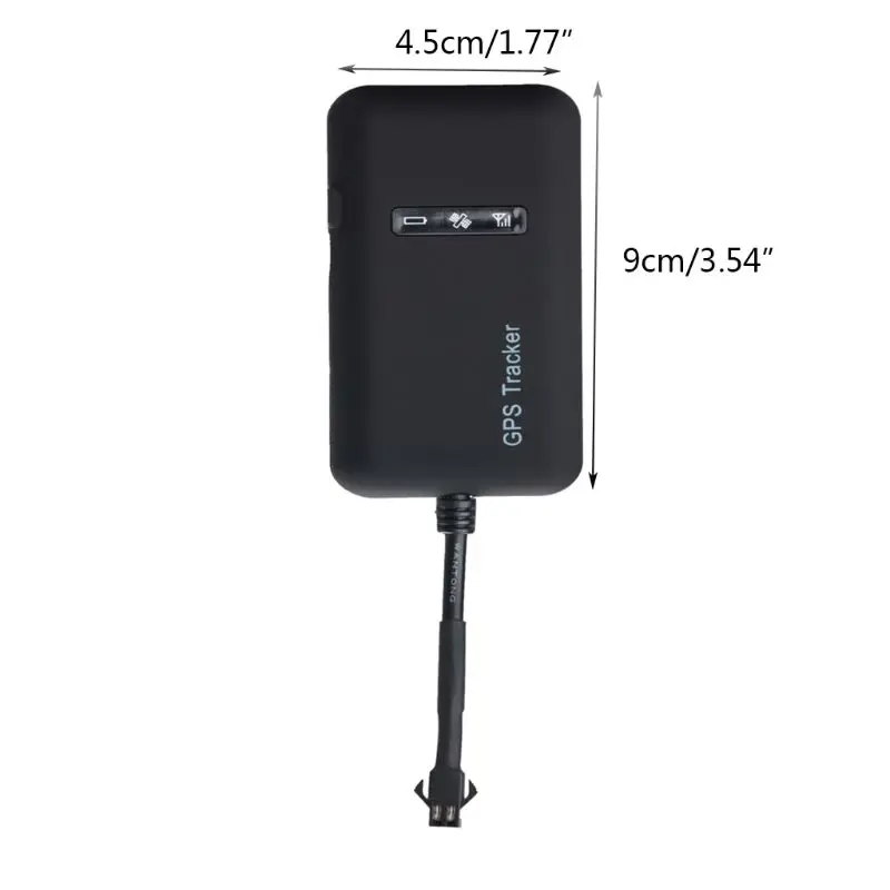 アクセサリGT02AカーGPSトラッカーGSM GPRS SMS車両追跡デバイスモニターロケーターGPSビーコンGPSトラッカー