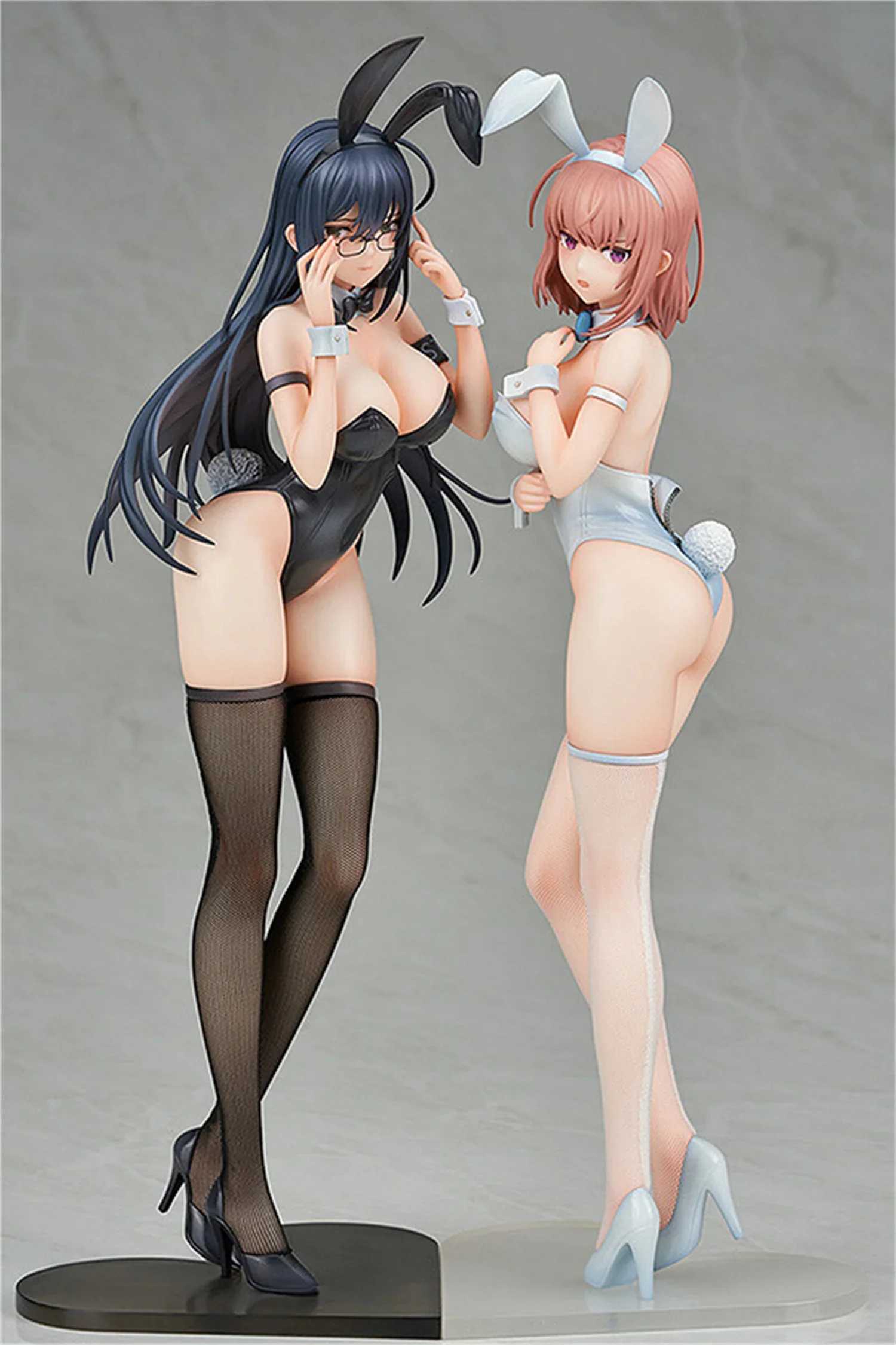 Actionspielzeugfiguren 30 cm NSFW White Bunny Natsume Sexy nackte Mädchen Model PVC Anime Actionfigur Erwachsener Sammlung Modell Spielzeug Hentai Puppenfreund Geschenk Y240425AXK1