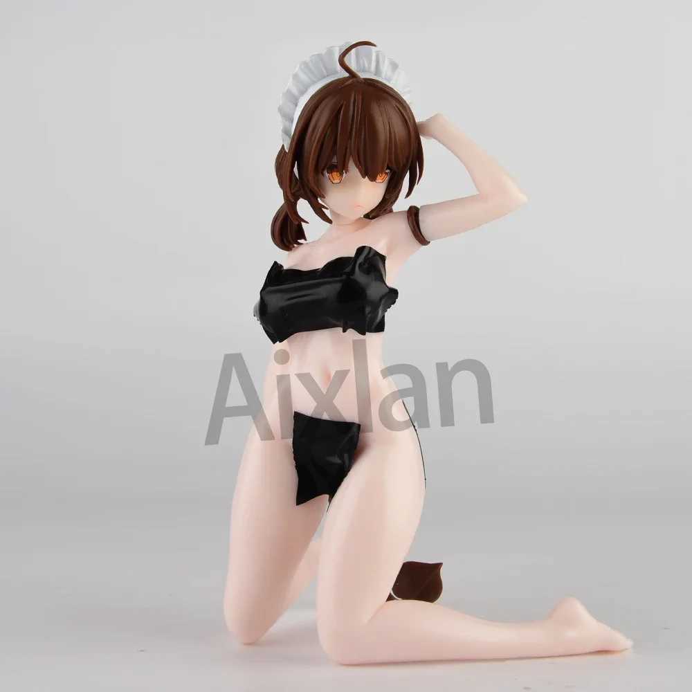 Action Toy Figures Фоты Япония аниме фигура Aonami Shio Bull Sexy Anime Girl Insight PVC Фигура Коллективная модель игрушки Kid Gift Y2404259KJS