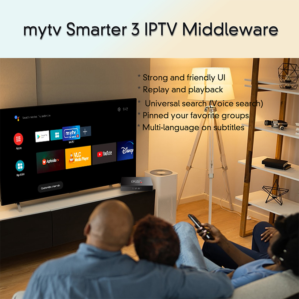 2024 Factory Set più economico set top box mytv smarters3 t9 4g 32g Android TV Box S905W2/2T2R 2.4+5G WiFi/BT5.0/AV1 BT VOCE REMOTE