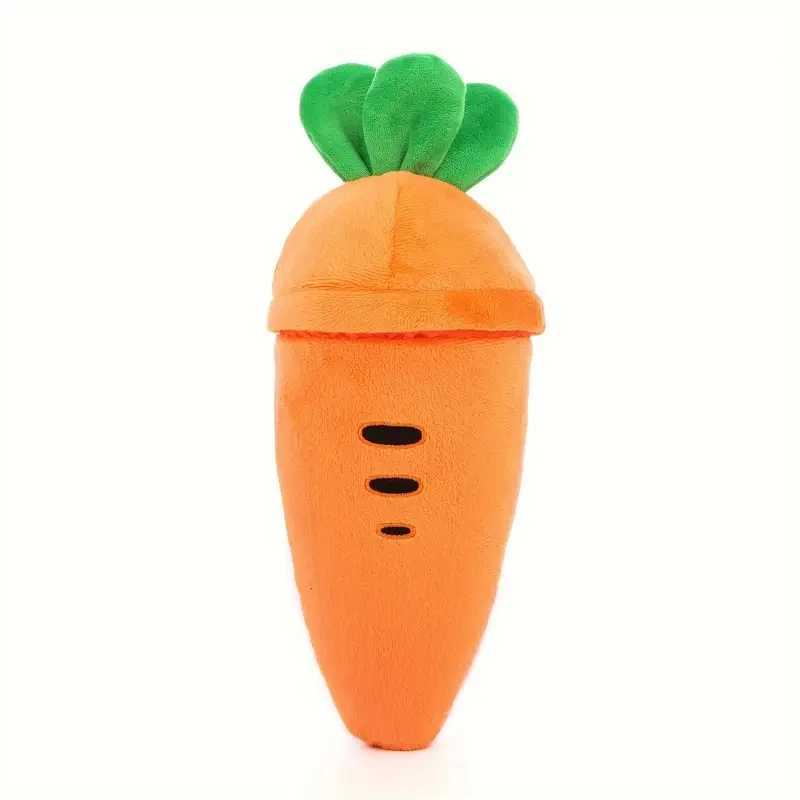 Animali di peluche di peluche Creative Rabbit Carrot Animali di peluche Reversibili Carrot Bushdoll Bushdoll con cerniera Cutesoft Rabbit Perfect Easterbrithday Gift