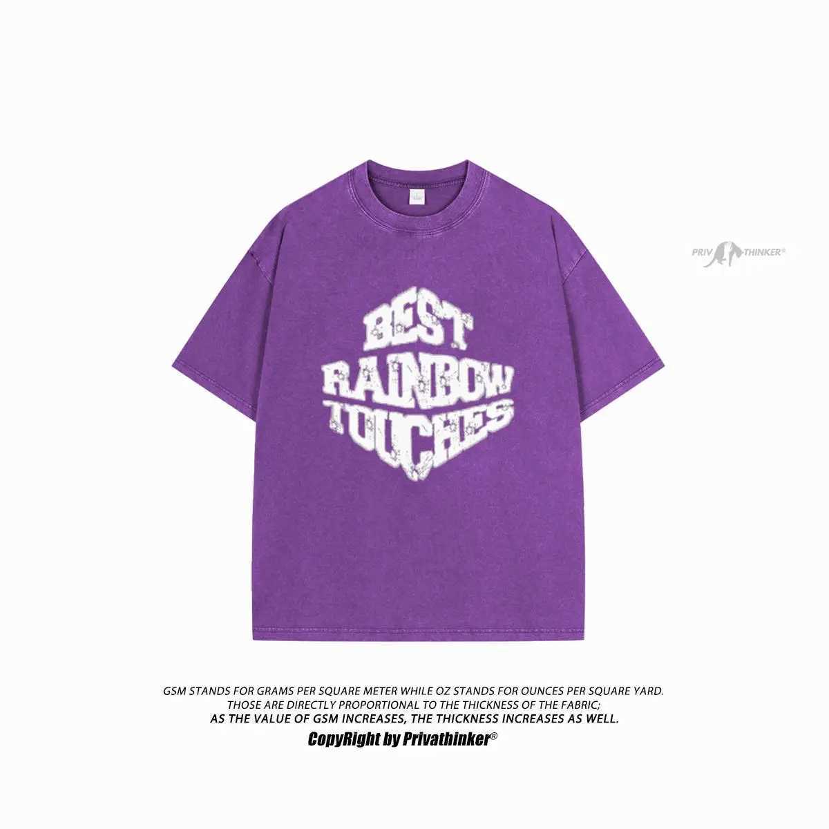 Мужские футболки Camiseta feminina lavada gtica manga curta grfico com letra 3d хип-хоп Vero H240425