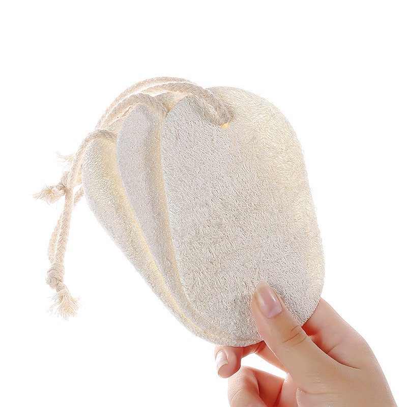 Natural Loofah Sponge Exfoliating Body Scrubber Made with Eco-Friendly and Biodegradable Shower Luffa Sponge Loofah for Women and Men