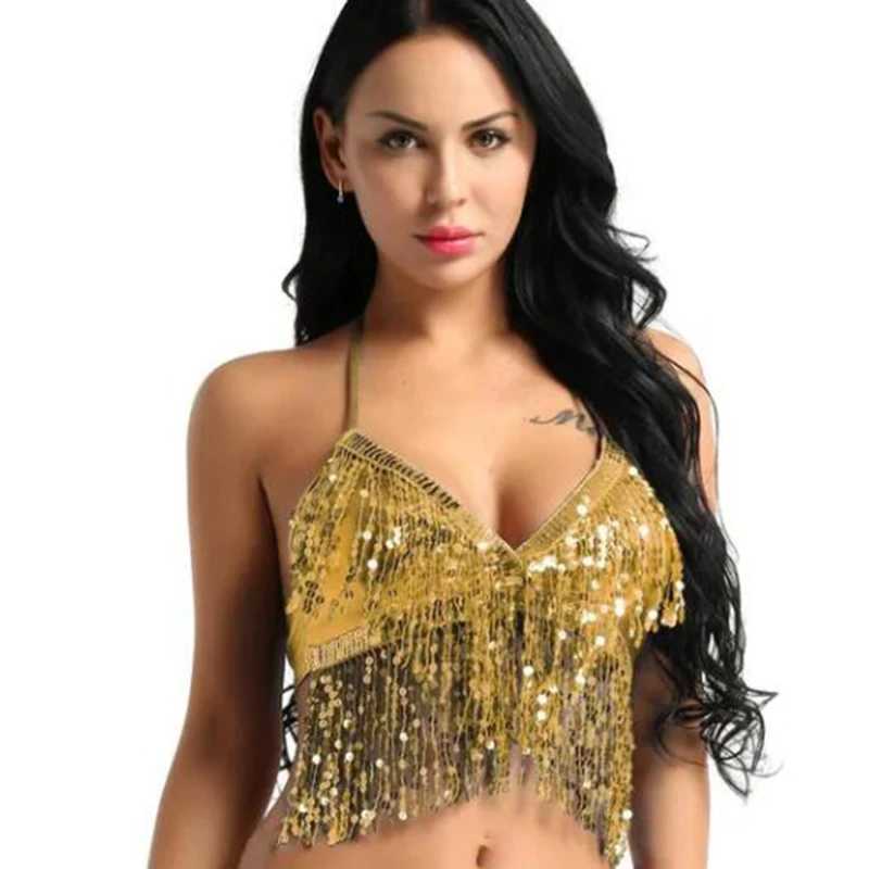 Sahne Giyim Kadınlar Belly Dance Costume Pulin Sütyen Tassel En İyi Parti Festivali Kulübü Giyim Sütyen Gece Kulübü Staged Sivring Tatil Giysileri D240425