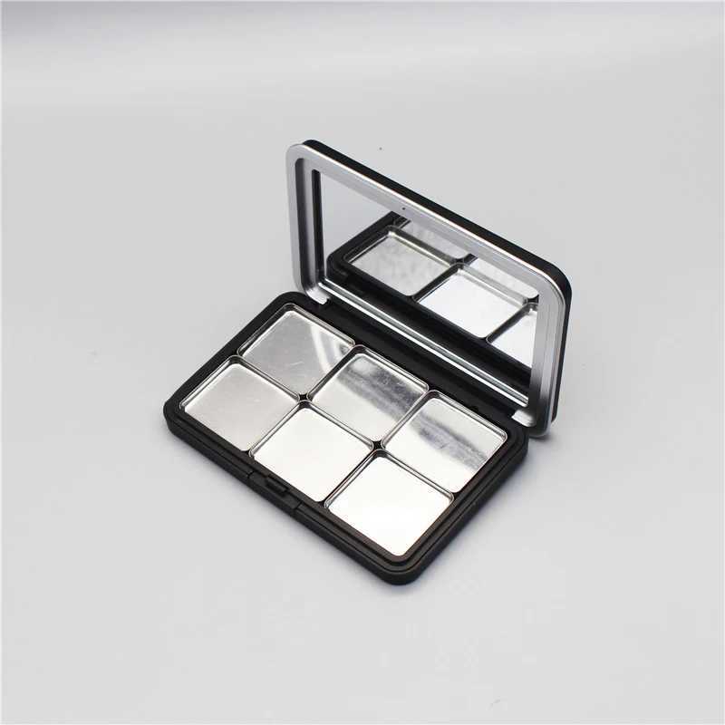 Mirrors 3/6/9/12/18 Empty Eyeshadow Palette Eye Makeup Storage Dish With Mirror For Women Girls DIY Eye Shadow Storage Box Tools