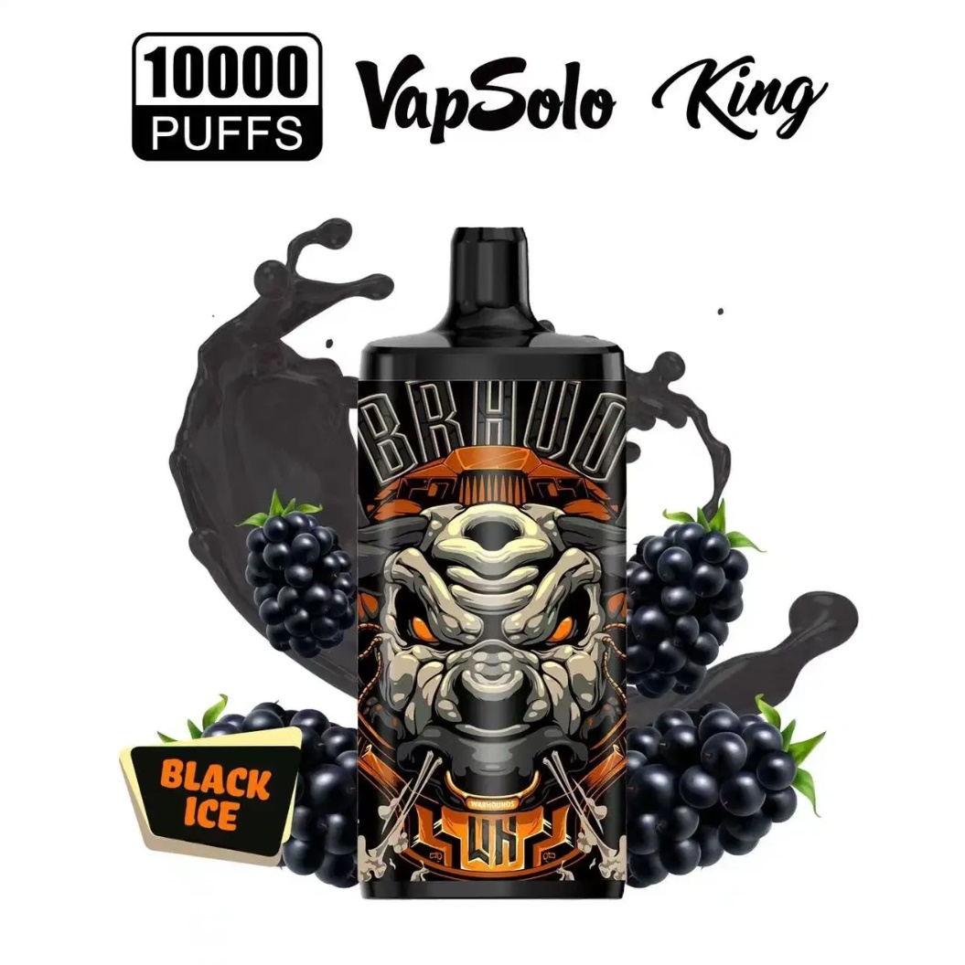 Amazon Distributors Vapsolo King 10000 Puffs Großhandel Vape Stift Batterie aufladen Mesh Spulenabstimmung Vapes Bar Tasche Shisha