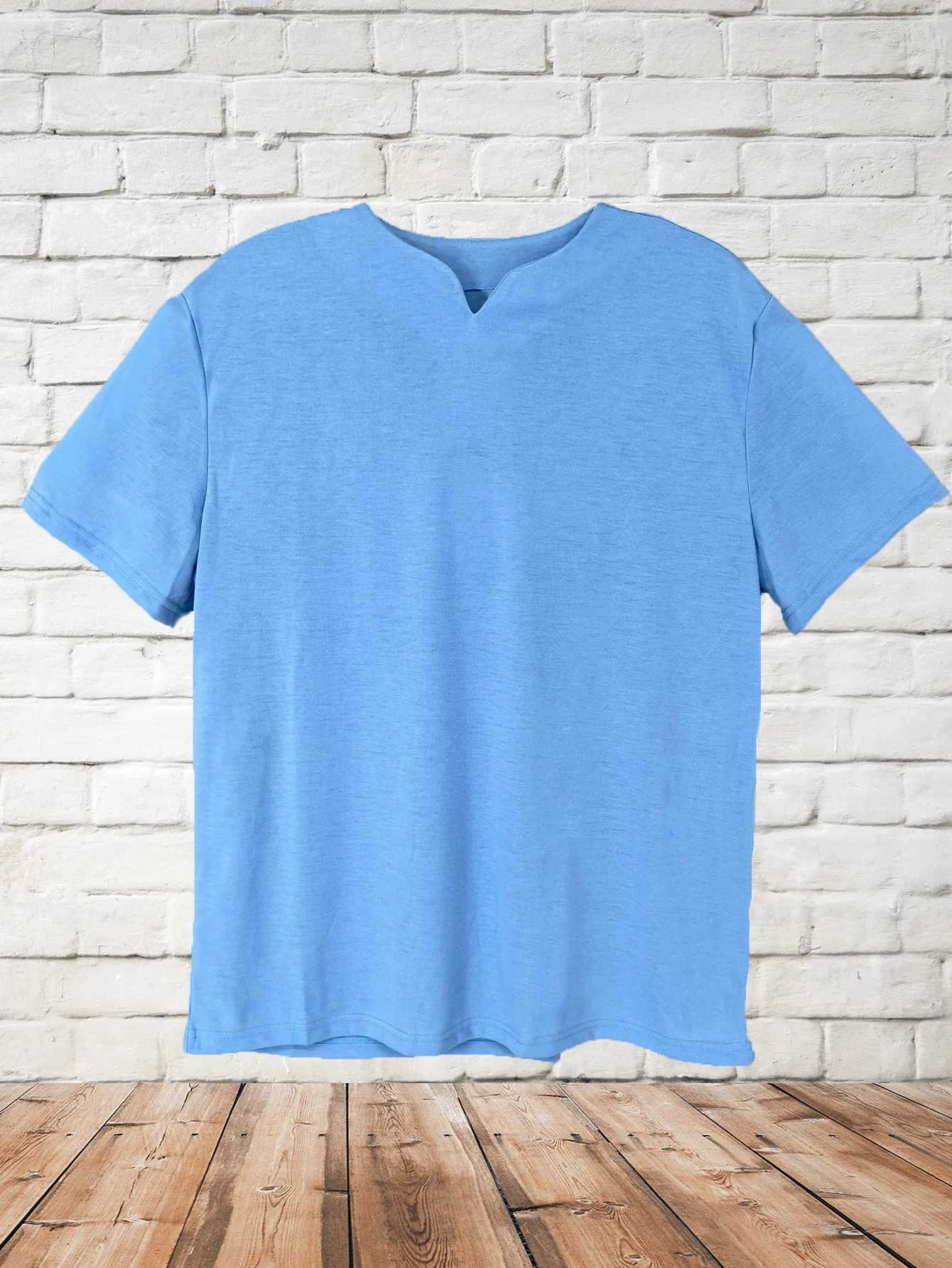 Camisetas masculinas tushangge mass camisetas pólo de manga curta Tops de deco