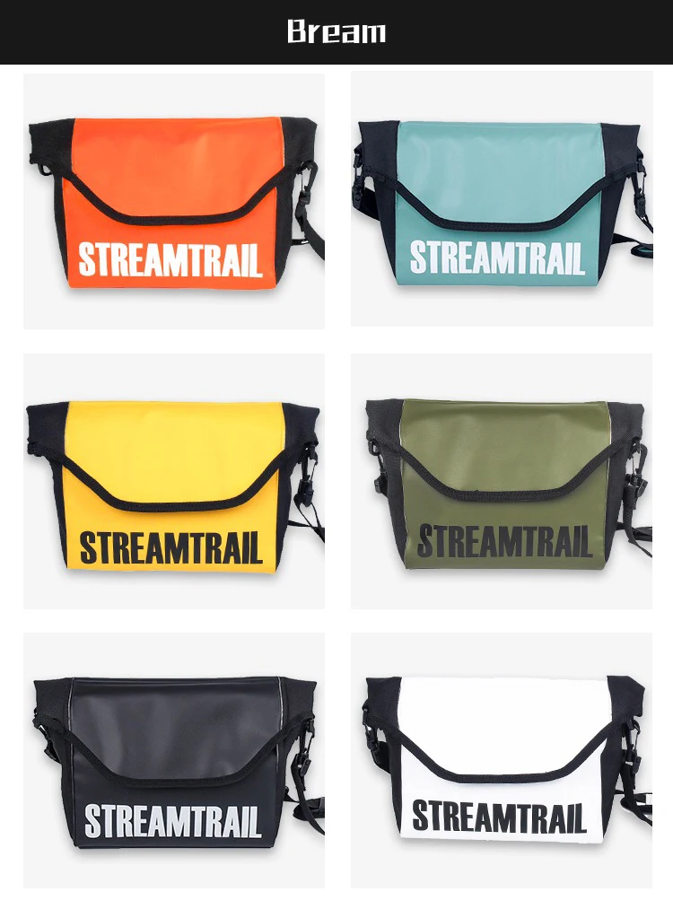 Bags Stream Trail Waterproof Outdoor Bream 4.2L Shoulder Dry Bag Sack Water Resistant RollTop Closure Daypack