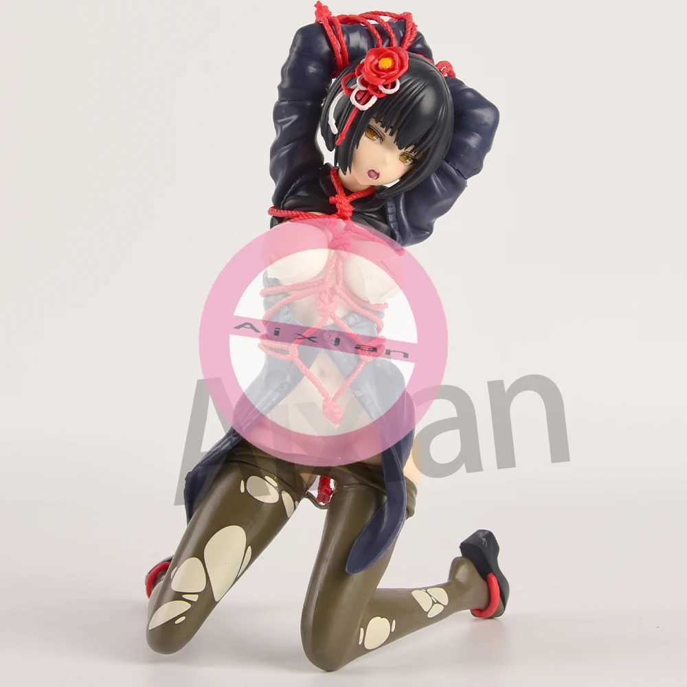 Akcja Figury 18 cm Tokyo Necro Anime Figure Suicidio Sayo Takanashi Pvc Action Figure Sexy Girl Figurine Model kolekcjonerski