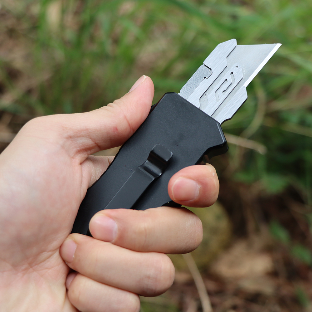 Tactisch Auto Knife SK5 Steel Blade Aviation Aluminium Legering Handgrepen Dubbele actie Sharp EDC Pocket Paper Cutter Knives 4 Kleur beschikbaar