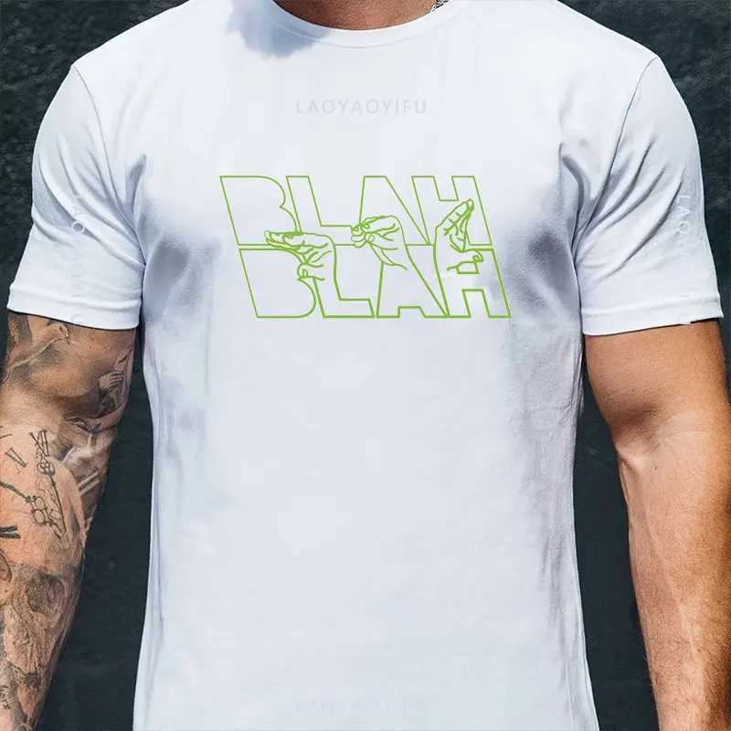 Мужские футболки Camiseta Masculina Casual de Hip Hop Популярный DJ E Strtwear de Hip Hop Moda Trance Tops Camiseta de fs de msica armin van buuren blah novidade t240425