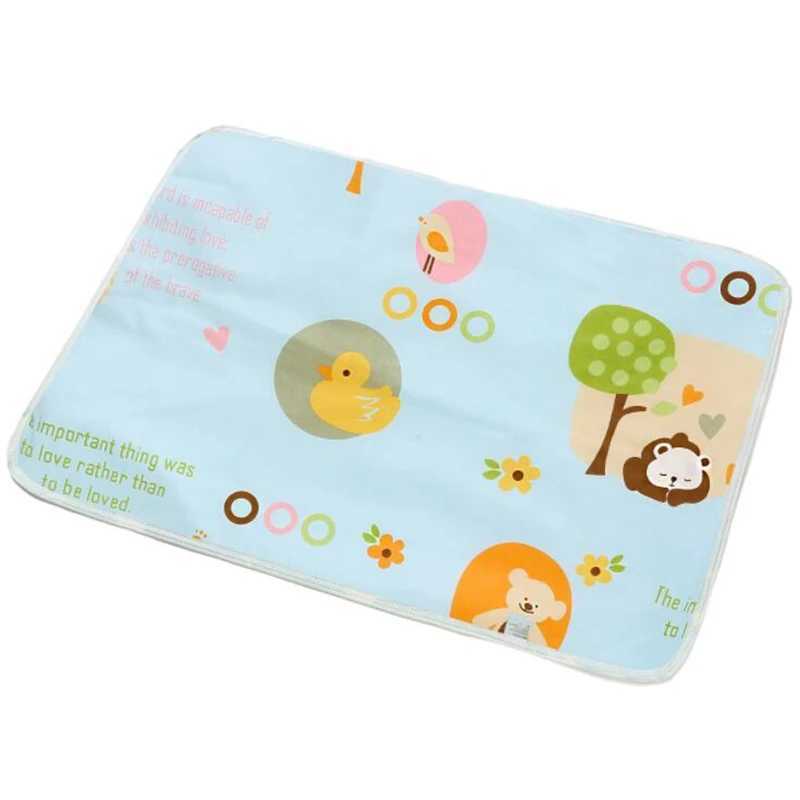 Mats Portable baby diaper replacement pad baby folding washable waterproof pad travel pad floor pad reusable pad coverL2404