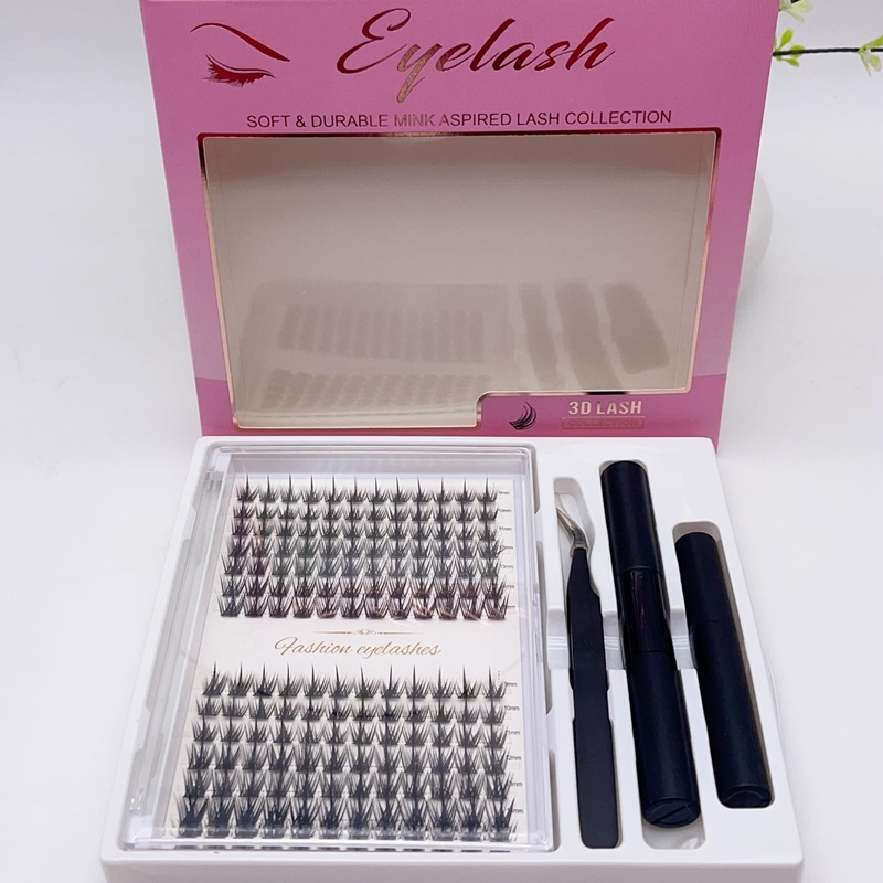 Mix Length Clusters DIY Eyelash Segmented Eyelashes Extension Individual Lashes Soft Durable Natural False Eyelashes