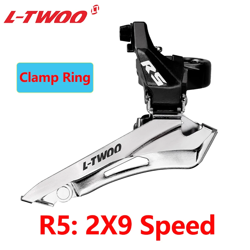 Parts LTWOO R5 2x9V Speed Groupset 18S Bicycle Kits Brake Shifter Road Bike 9 Speed Rear Derailleur Compatible 32t Cassette R7000