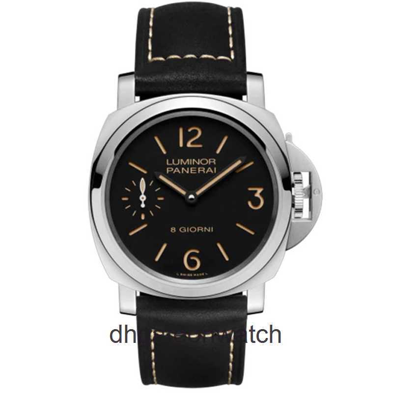Дизайнерские часы высокого класса для Peneraa Set для Min Nuo Series PAM00915 Автоматические механические мужские часы 44 мм оригинал 1: 1 с настоящим логотипом и коробкой