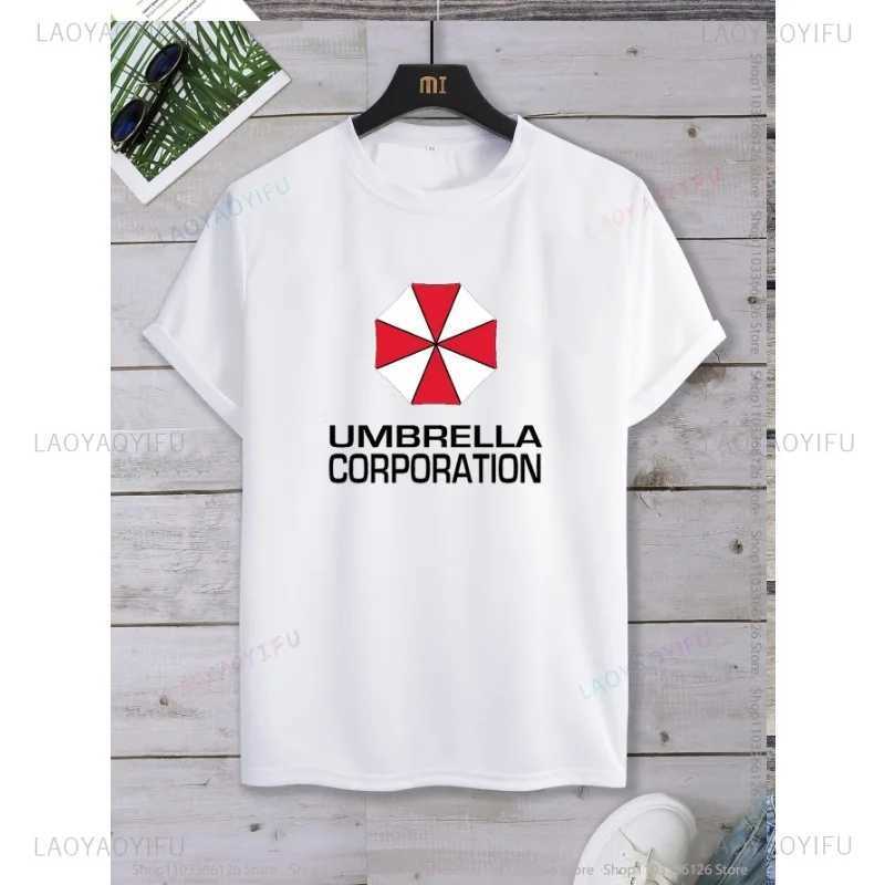 Men's T-Shirts Casual Classic The New Film U-Umbrella Company for Men Corporation Printed T-shirt Top Arrival Short Slve O-neck T240425