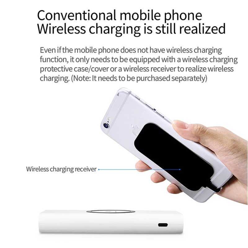 Banques de téléphone 50000mAh Banque d'alimentation Bidirectional Wireless Fast Charging Powerbank Portable Chargeur Type-C Batterie externe adaptée à l'iPhone 14 13 Samsung 240424