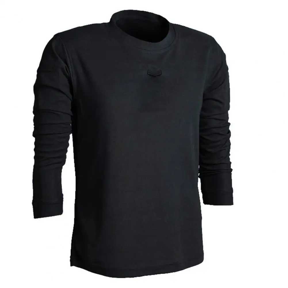 Camisetas táticas de mangas compridas masculas de camiseta tática respirável secagem rápida secar esportes ao ar livre Camiseta de caça à camiseta de acampamento de camiseta de ginástica 240426