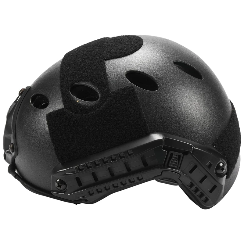 Sicurezza Casco da esterno esterno CS CS Airsoft Paintball Base Base Cascio Protettore 5559CM nero