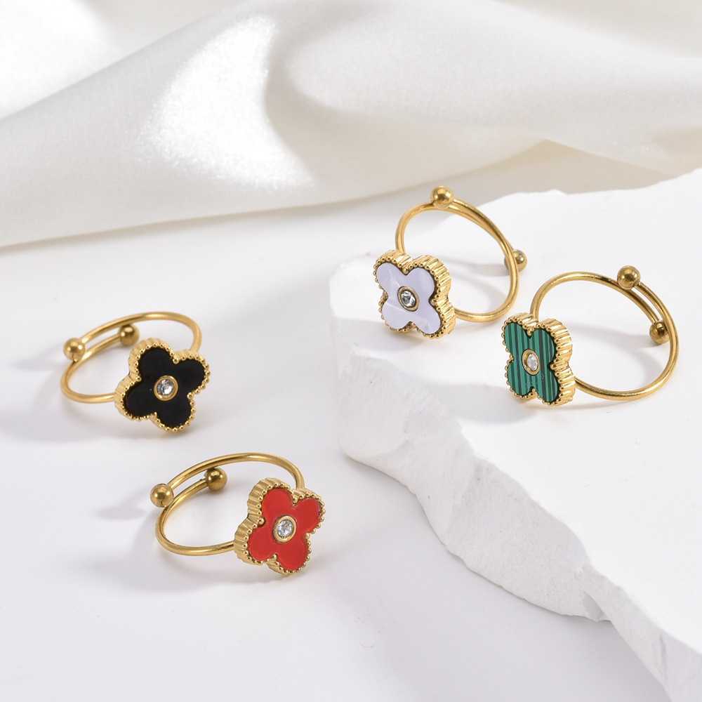 Cheap price and high-quality jewelry rings ring trendy red with common vnain