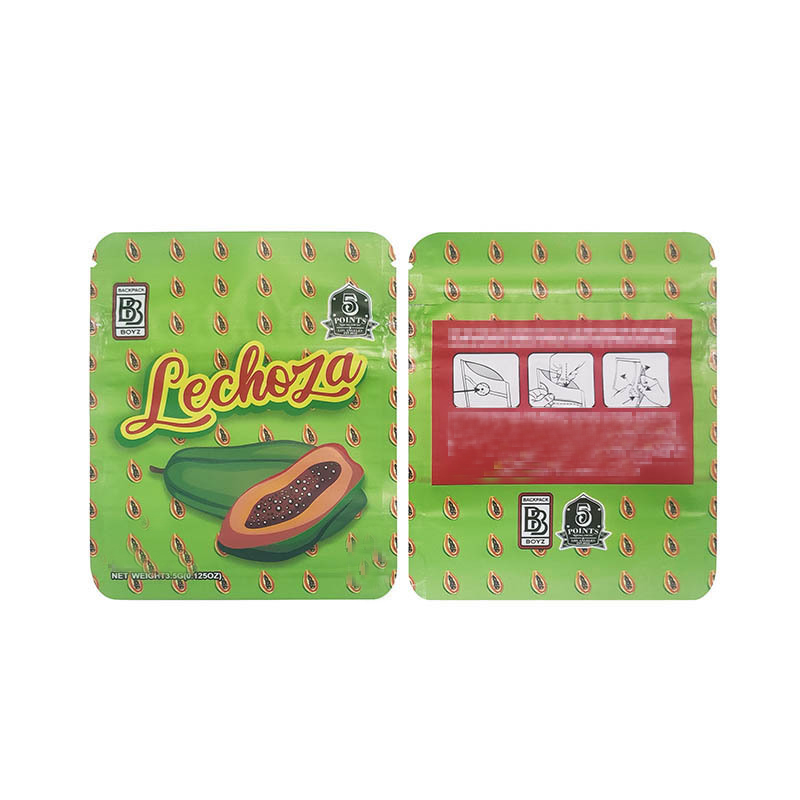Anpassad mylarväska 3.5G ryggsäck bb cookiez citron cherry gushers boyz paket med hologram klistermärken etikett blommor torr ört nötter mat detaljhandel ryggpackboyz förpackningspåse
