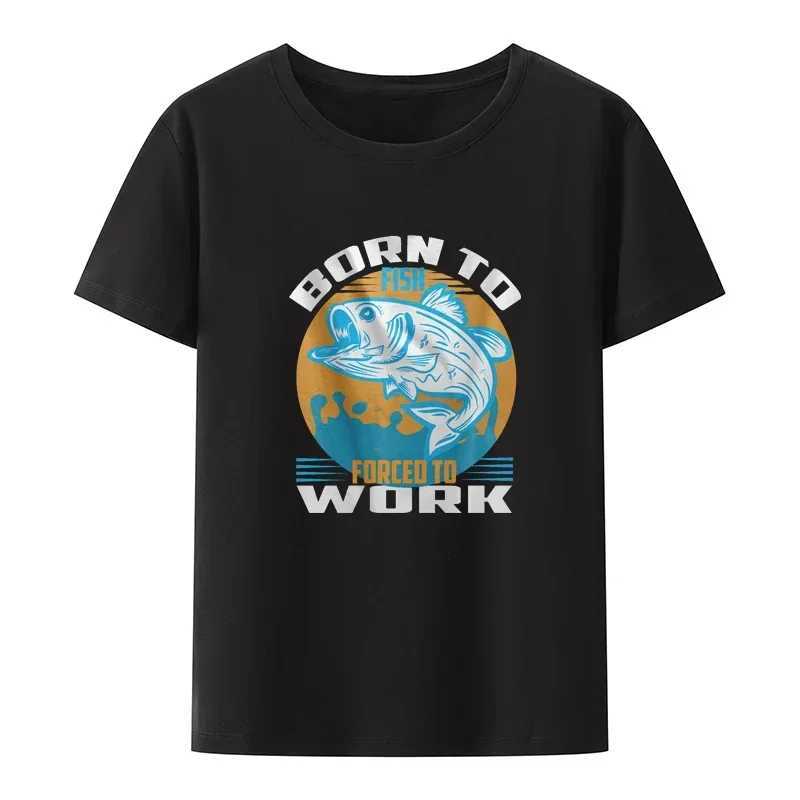 Herr t-shirts män avslappnad cool modal kort slve fiske fiske fisk karp fritid camping tshirt ts Korda inspirerade hyllning kvinnor toppar t240425