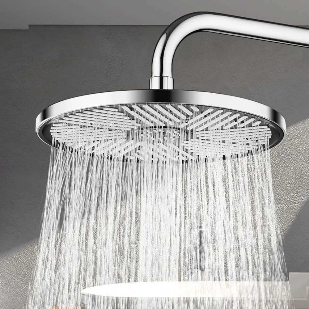 Cabezales de ducha de baño Cabezal de ducha de lluvia de 10 pulgadas Big Panel de alta presión Batio Baño Cabezal de agua Agua de agua Accesorios para el baño