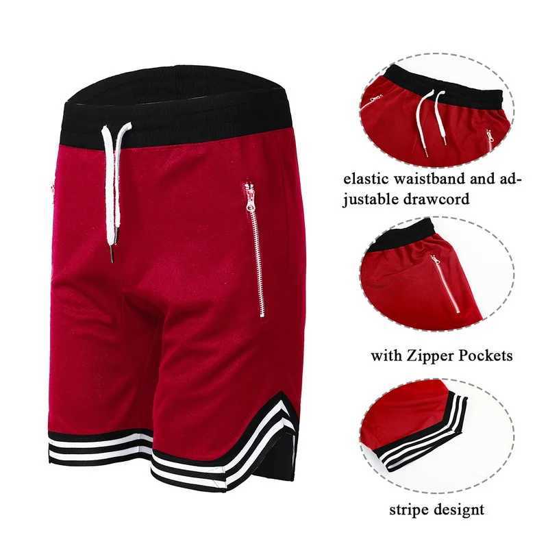 Men's Shorts Mens Fitness Joggers Casual Breathable Short Sports Basketball Shorts Mesh Quick Dry Gym Shorts for Male Pants Summer d240426