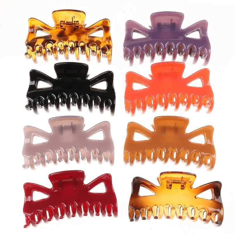 Crampes Femmes Hair Claws Clipins Hairpins Co dans les cheveux coréens Crabes Barrettes Bow Bands de maquillage outil de style Pony Pony Pony Hair Accessoires Y240425