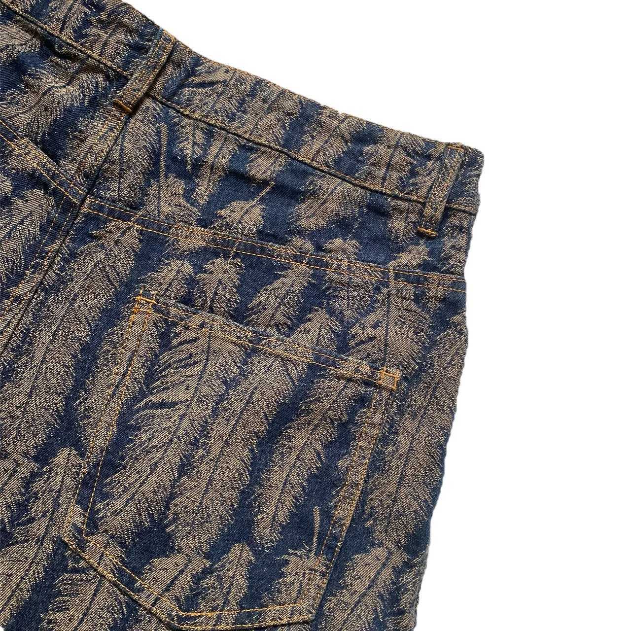 Mäns jeans 2020 Kapital Feather Tassel Denim Retro Casual Shorts KZ928L2404