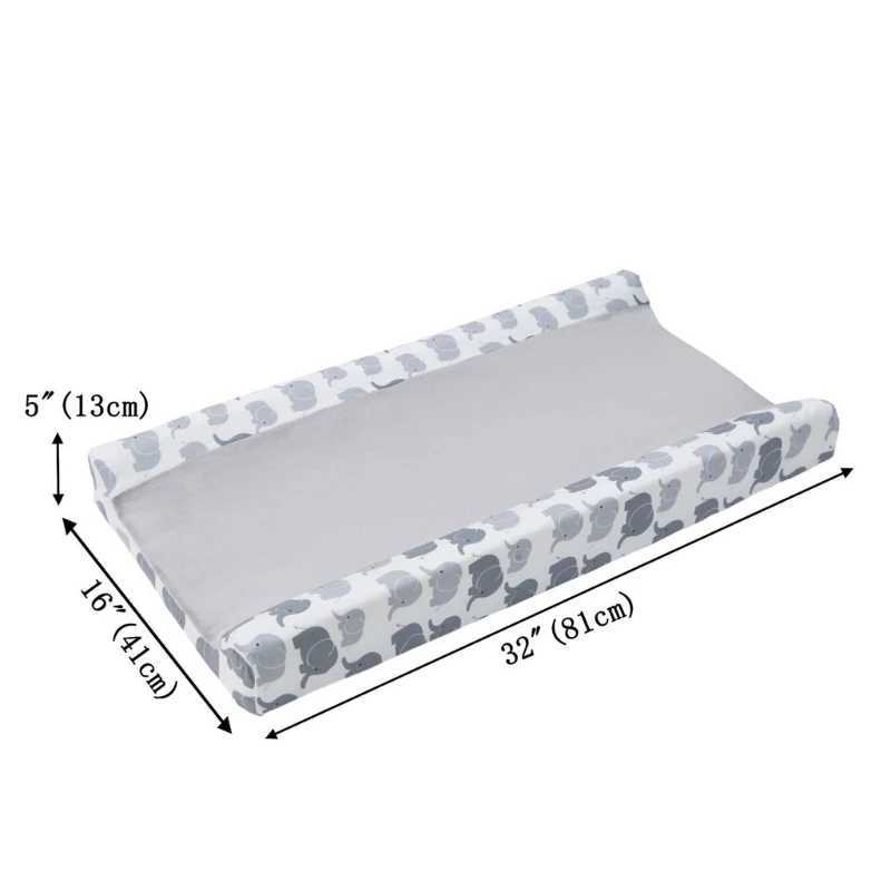 Tapetes respiráveis em troca floral lençóis de cama de bebê troca de tape