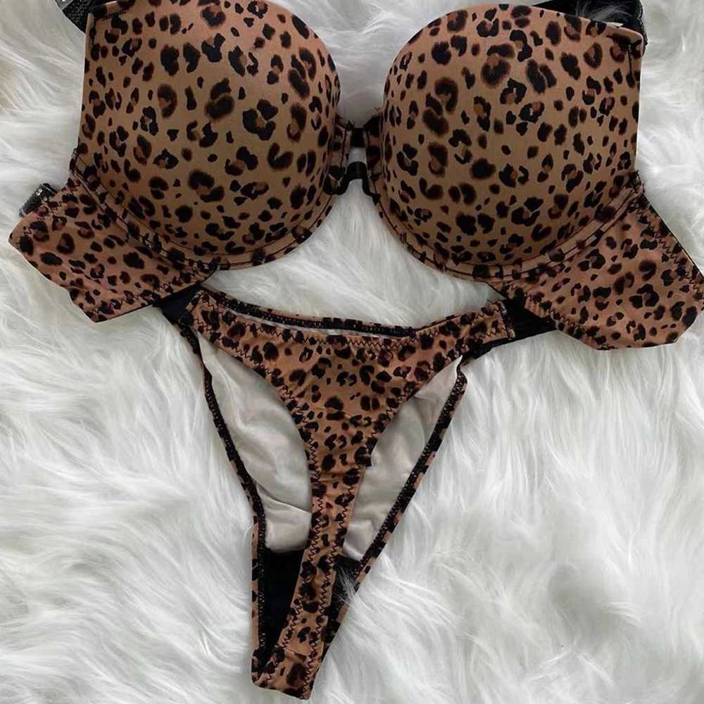 Mutandine da donna Acqua Diamond Legno femminile Push Up Bra Set Womens Sexy SEXT Two pezzi Set G-Thong Fast Logistics WholeSeleel2404