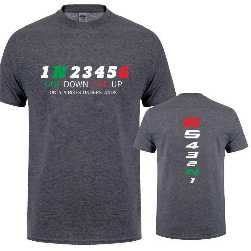 T-shirts masculins 1N23456 Un seul cycliste comprend les t-shirts de moto t-shirts imprimés T-shirts JL-153 J240426