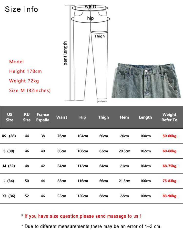 Men's Jeans 2024 New Street Mens Casual Straight Jeans Korean Fashion Belt Retro Blue Wide Leg JeansL2404