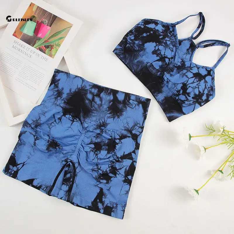 3J22 Studi tracce femminili Cramella Chreisure Tye Set Yoga Set da donna Sceptoni sportivi senza soluzione