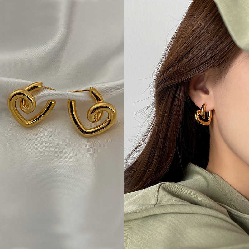 Gold Diamond Design Charm Minimalist Style Anello di fascia alta Fuckles Oreganizzatore Celebrity Earrings con Carriraa Braccialetti originali