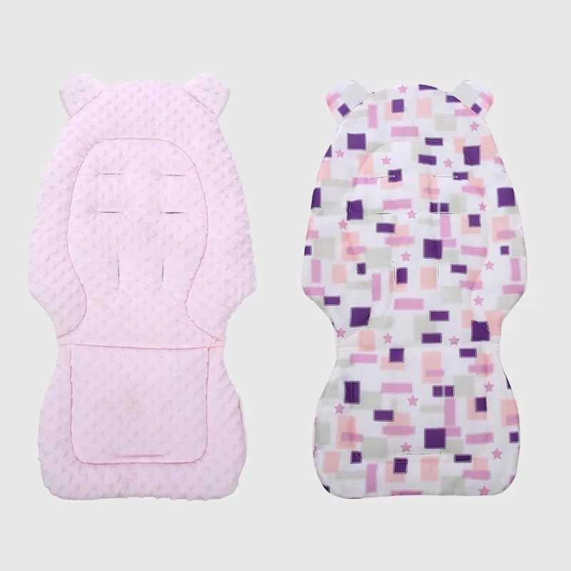 Stroller Parts Accessories Baby stroller seat cushion double cotton seat cushion side seat cushion baby stroller cushion baby stroller accessoriesL2404