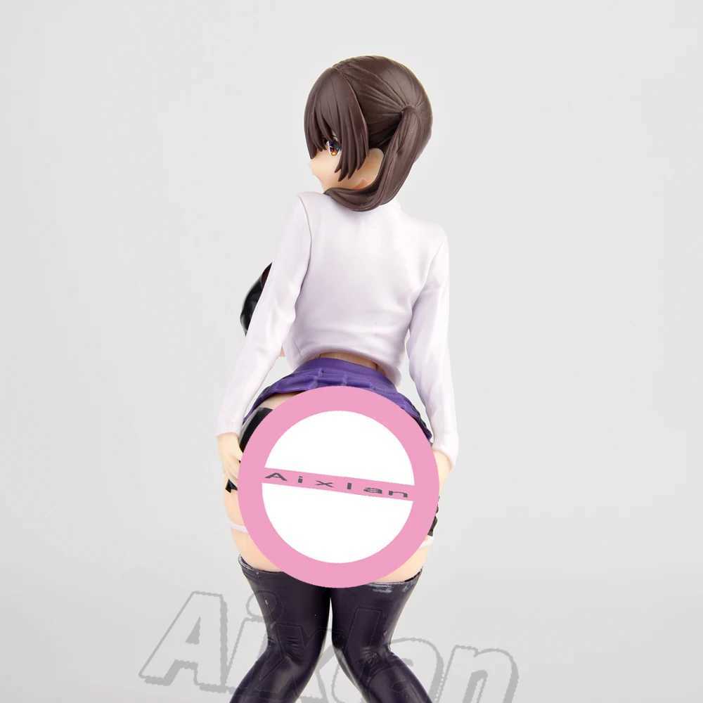 Akcja Figury 27 cm Skytube Anime Figur Figure Rodzima Mitaro Drex Yuzu Fuyanogi PVC Figura Sexy Girl ALDULT Kolekcja Model Doll Toys Y2404257GSD