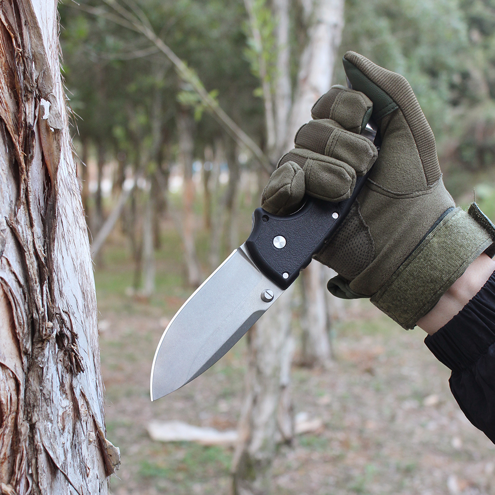 62RQ Pocket Folding Knife AUS-10A Blade Nylon Fiberglass Handgreep Tactische reddingsjacht Fishing EDC Survival Tool Knives