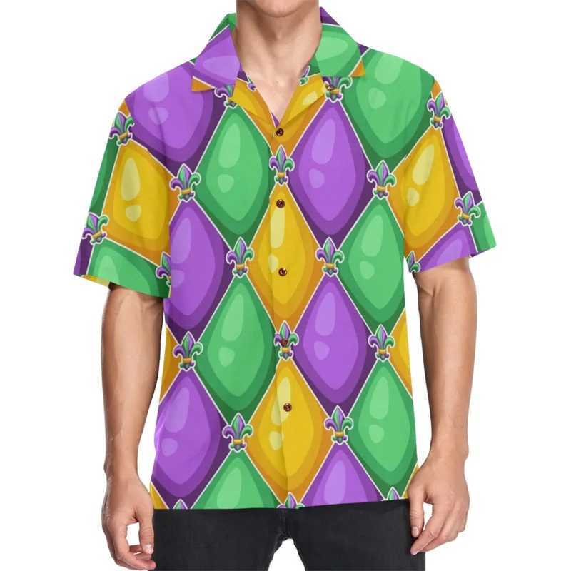 Men's Casual Shirts 3d Print Cactus Graphic Hawaiian Shirts For Men Short Sleeve Aloha Beach Shirt Casual Button Down Men Oversized Shirts Blouses 240424