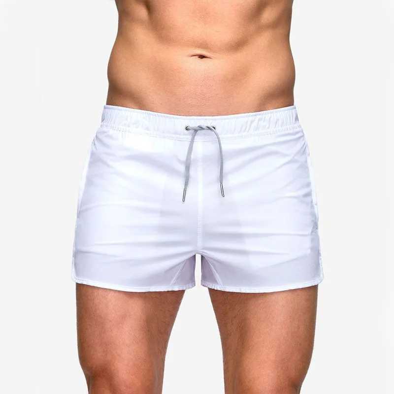 Herren Shorts Neue Männer Sommer Elastizität Mesh Training Sportshorts Sportkleidung für Männer Fitnessstudio Running Shorts Sexy Basketball Shorts D240426