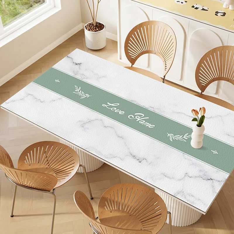 Tableau A98 Table en PVC aromatisé Fruit Huile non lavable Huile et table de restauration résistante à la poussière Table basse légère et luxueuse 240426