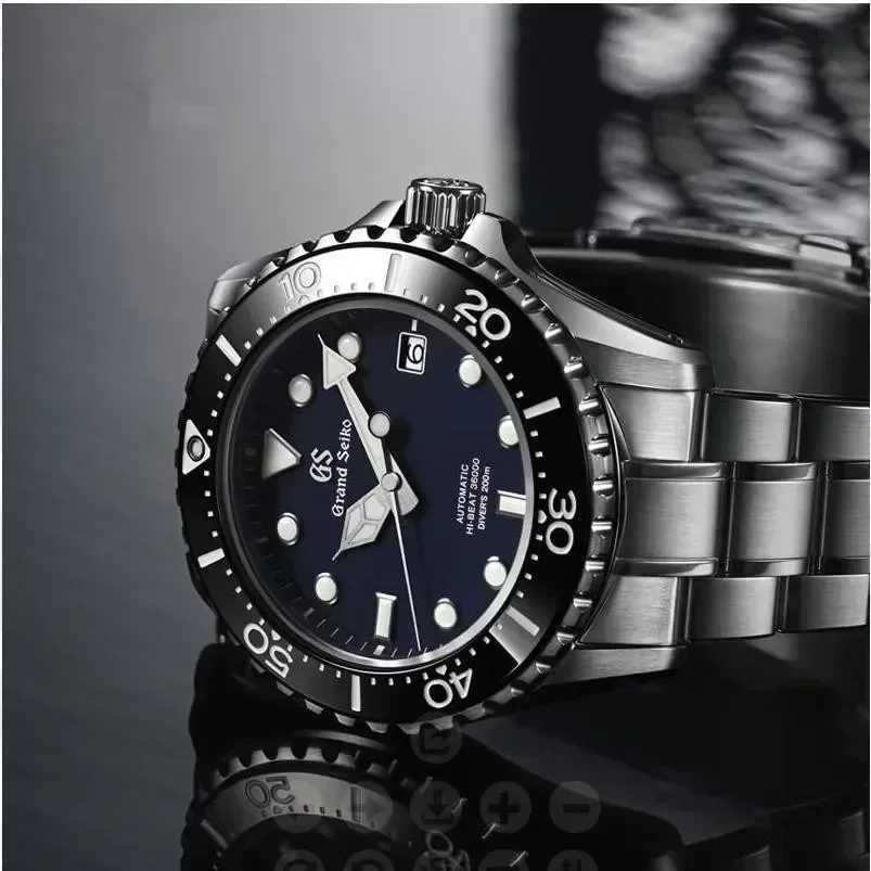 腕時計2024 New Luxury Brand Grand SLGC001G Tentage Evolution 9シリーズスチールバンドタイミングコードQuartz AAA Mens Y240425